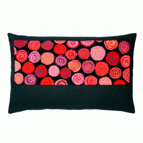 billede stramajpuden cirkler og spiraler