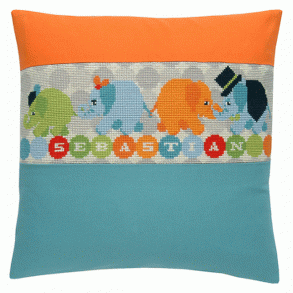 Elefantfamilie, dreng - stramajpude