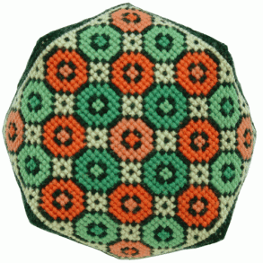 Cirkulus - nlepude med broderi