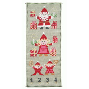 billede julekalenderen Julefamilie