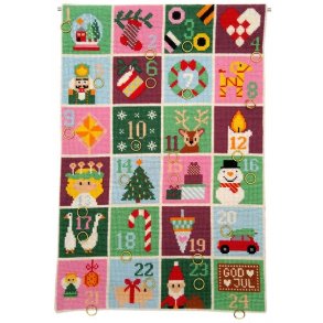 billede julekalender Glade Jul dejlige Jul