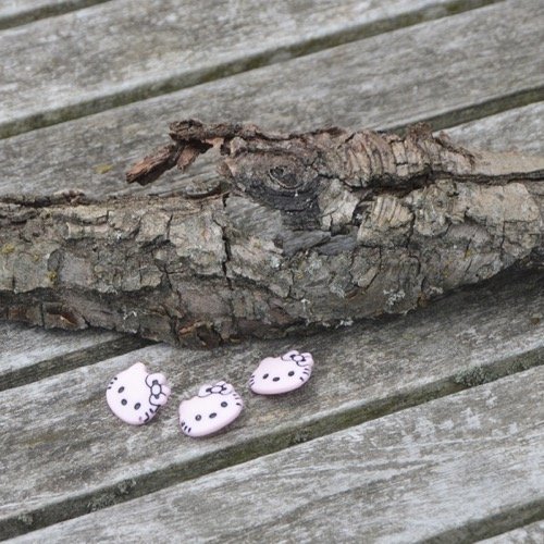 Hello Kitty knap - lyserd