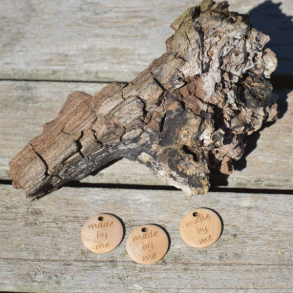 Made by me - hangtag i tr