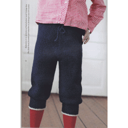 Vendestrik bukser - strikkebog