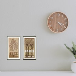 Lindetræer - ophæng med broderi