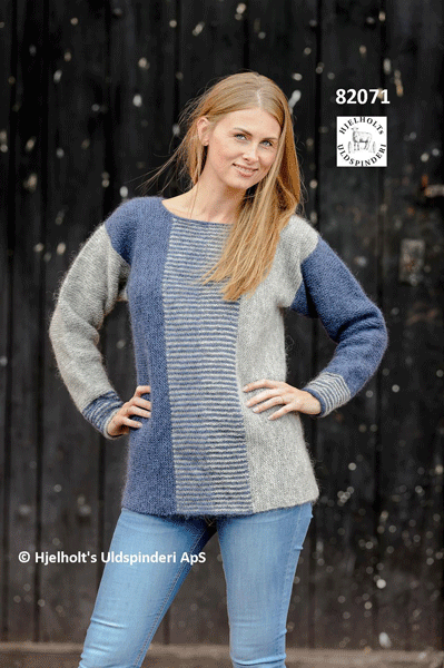 Tunika med skyggestrik