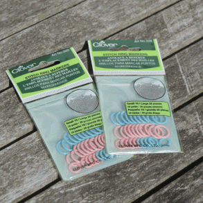 Markerkeringsringe til strik