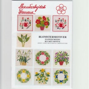 Blomstermotiver - broderihfte