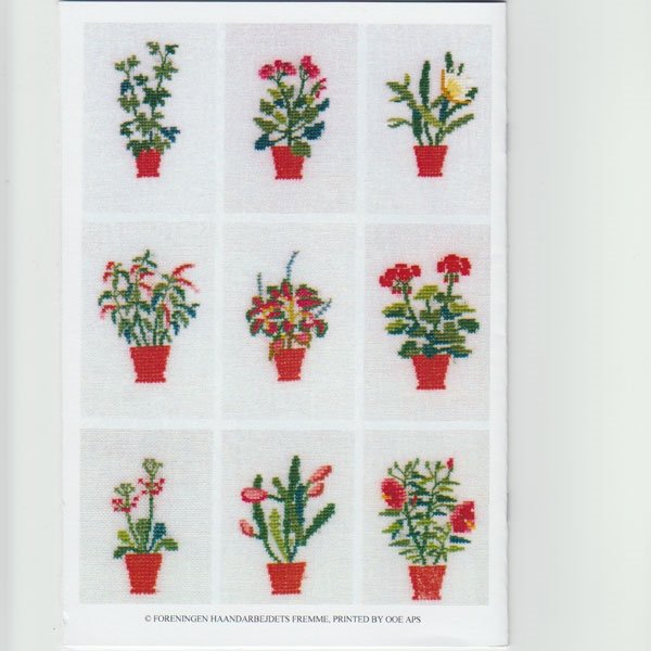 Blomstermotiver - broderihfte