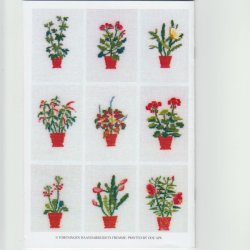 Blomstermotiver - broderihfte