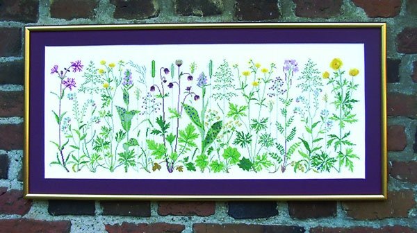 Engens Blomster - brodr et smukt ophng