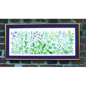 Engens Blomster - brodr et smukt ophng