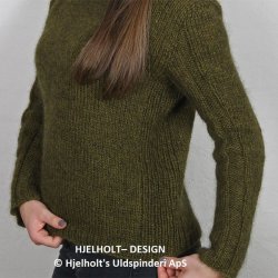 Sweater med rib