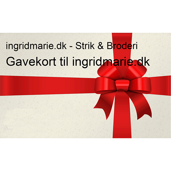 Gavekort til INGRIDMARIE
