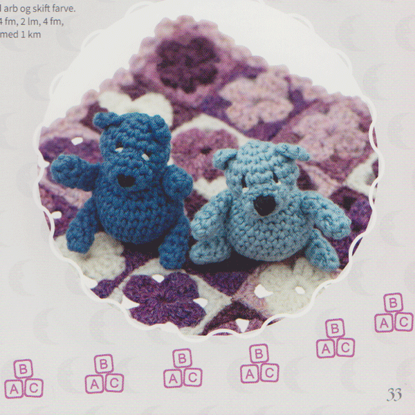 Hklede babydukker - hklebog