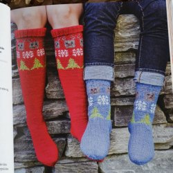 billede fra strikkebogen Juelsweater