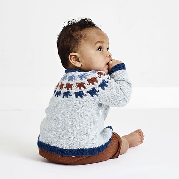 Babystrik p pinde 3 - strikkehfte