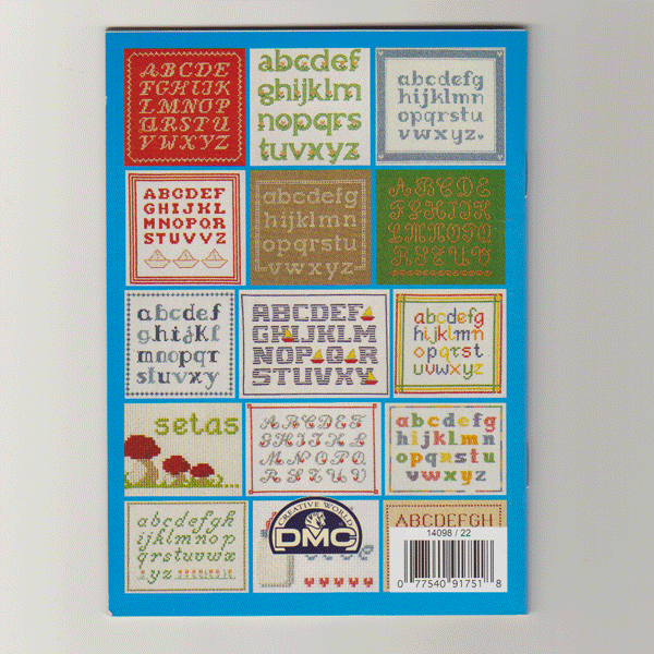 Alfabetet i mange variationer - broderibog