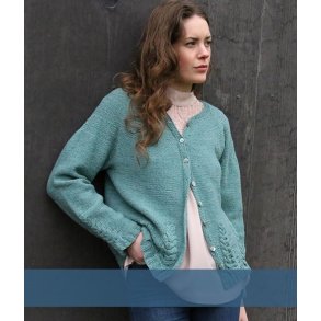 Lupinus - cardigan med snoninger