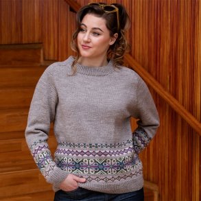 Maj - nyfortolket shetlandssweater