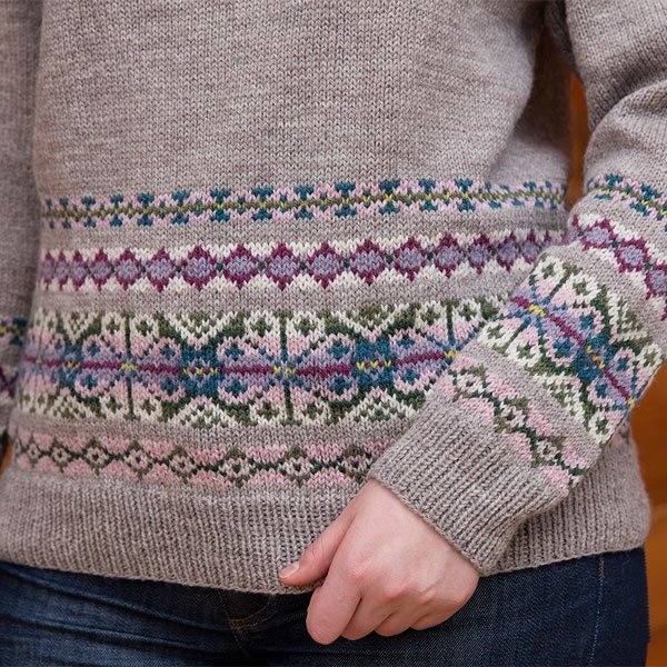 Maj - nyfortolket shetlandssweater