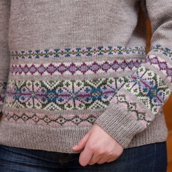 Maj - nyfortolket shetlandssweater