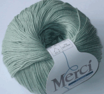 Merci - garn 50 % uld 50 % bomuld