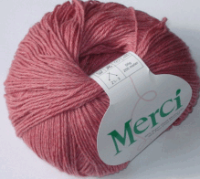 Merci - garn 50 % uld 50 % bomuld