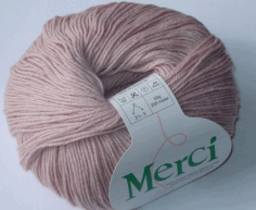 Merci - garn 50 % uld 50 % bomuld