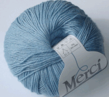 Merci - garn 50 % uld 50 % bomuld