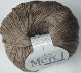 Merci - garn 50 % uld 50 % bomuld