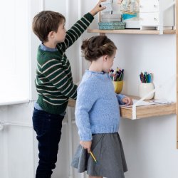 Mig og mini strik - strikkebog