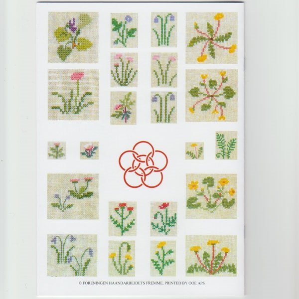 Miniblomster - broderihæfte