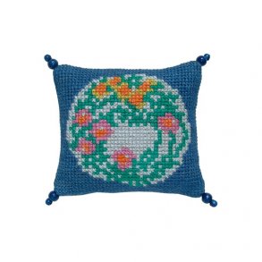 Blomsterkrans p bl bund - nlepude